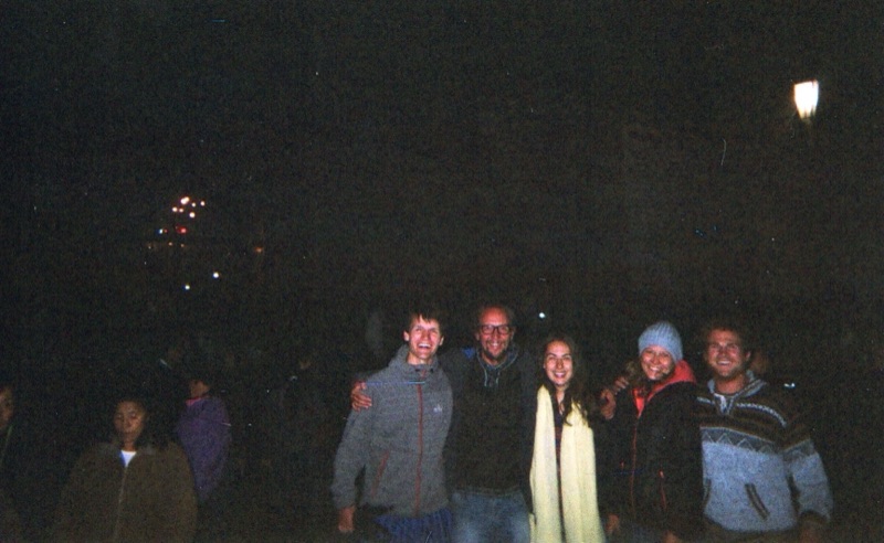 Disposable photo: A night in La Paz Bolivia with friends 2015